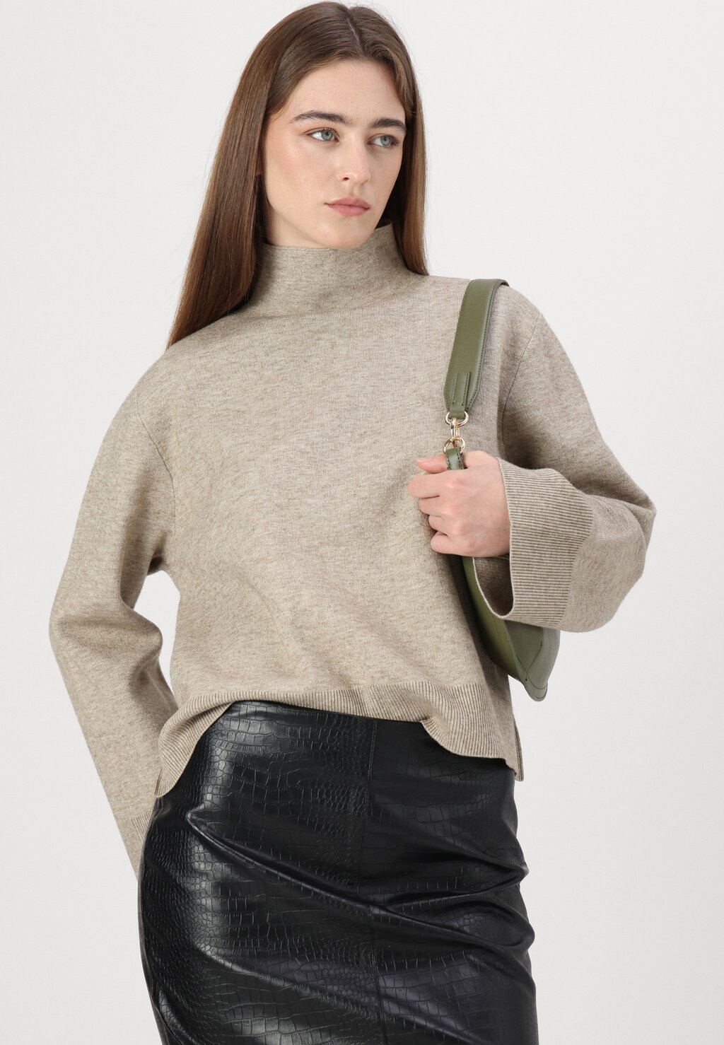 

Юбка-карандаш CROCO TUANELLA SKIRT Bruuns Bazaar, черный
