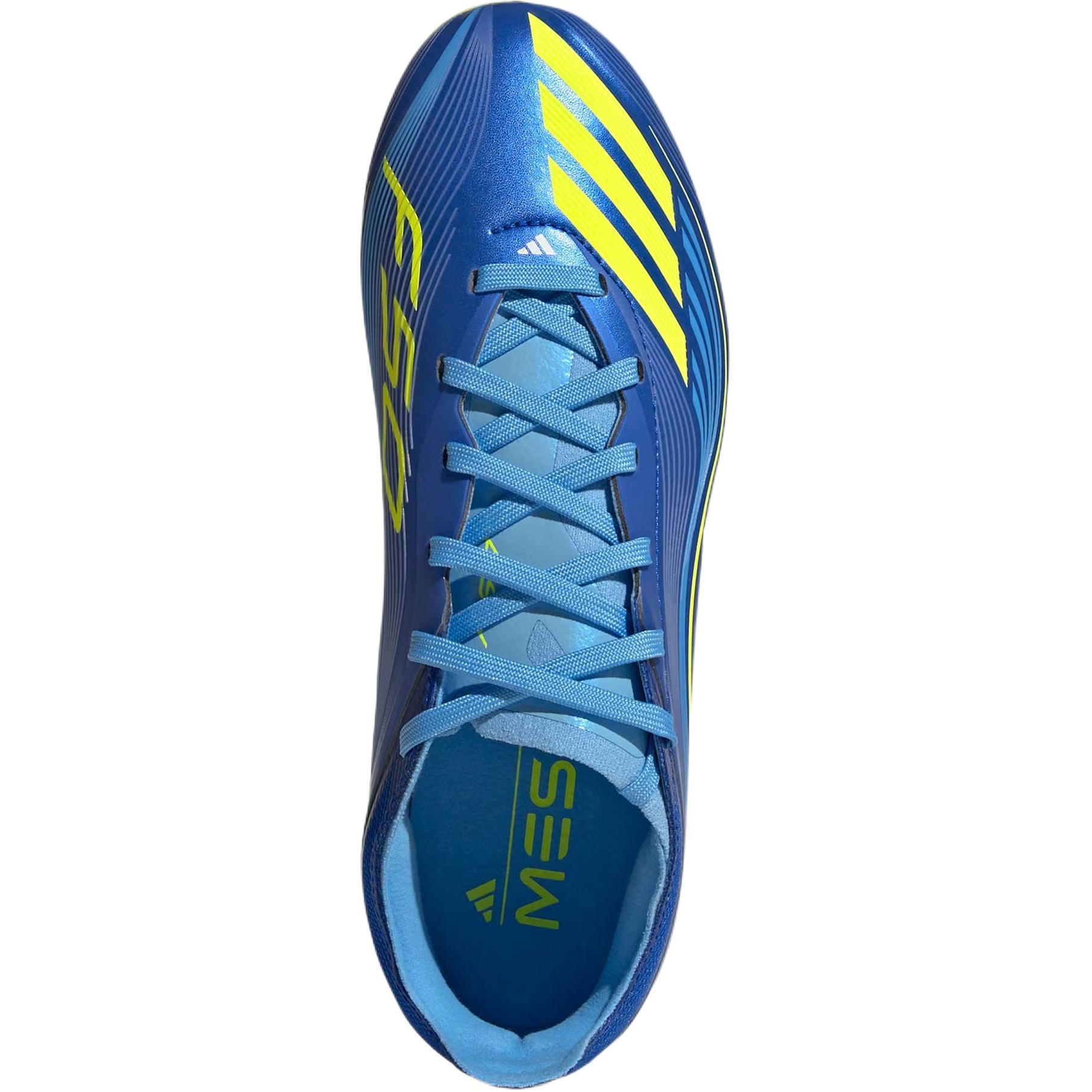 Adidas F50 elite низкие детские футбольные бутсы royal blue — фото 4