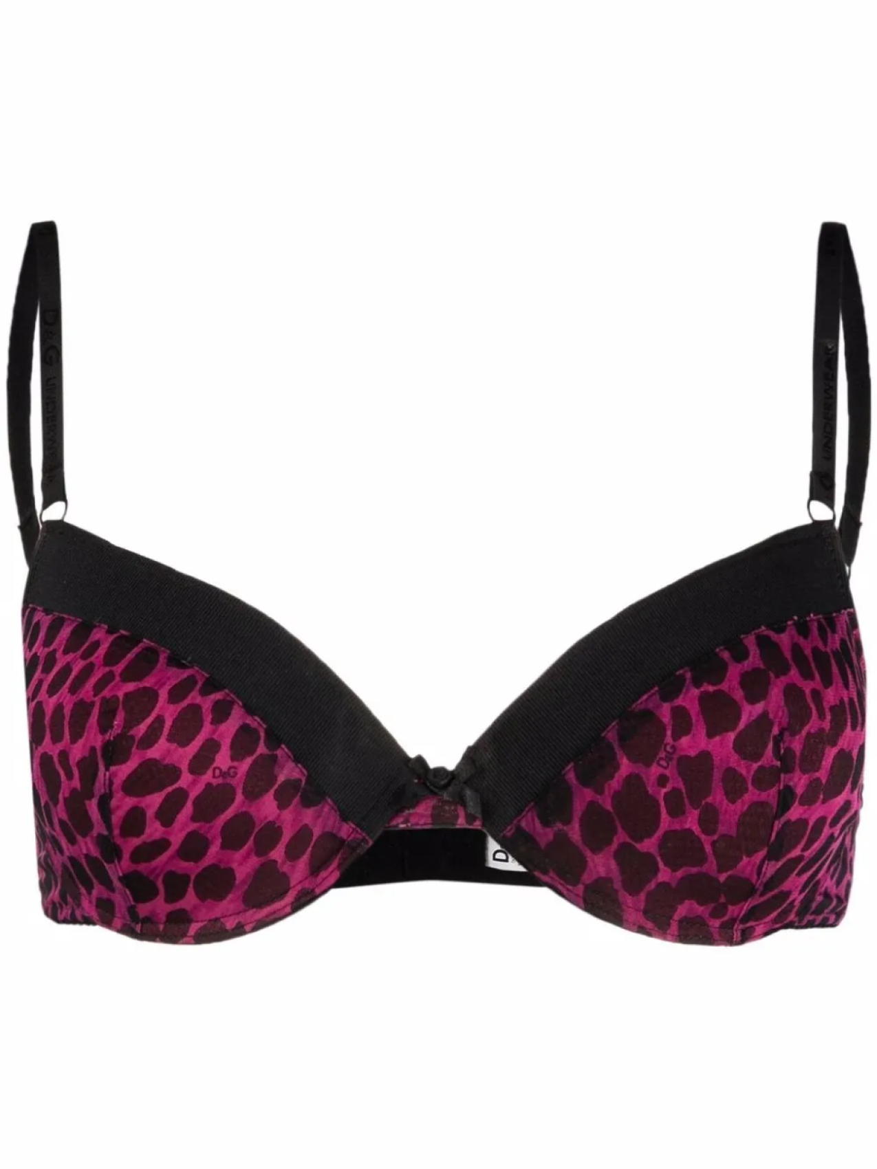 

Dolce & Gabbana бюстгальтер с леопардовым принтом, розовый