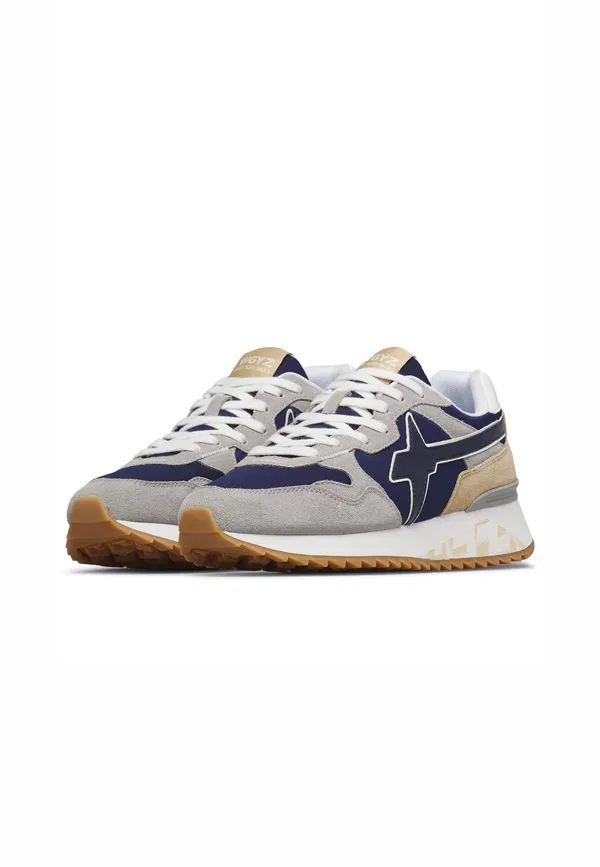 Кроссовки Yak m. sneakers trainers W6Yz, серо-темно-синий — фото 2
