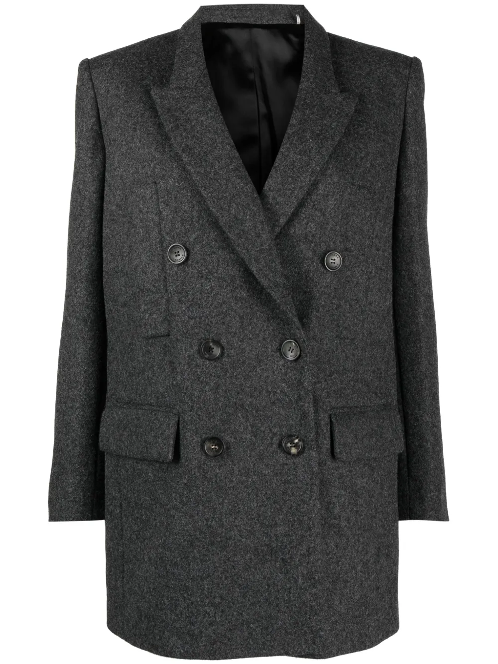 

Двубортный пиджак Floyd ISABEL MARANT, серый