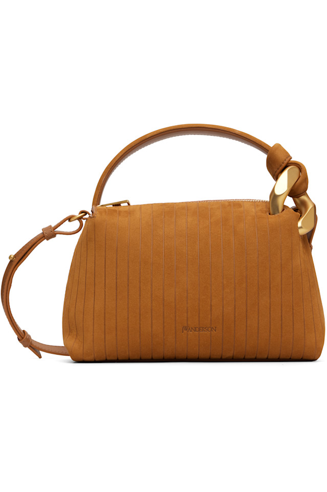 

Сумка Tan 'the jwa small corner' Jw Anderson, Caramel