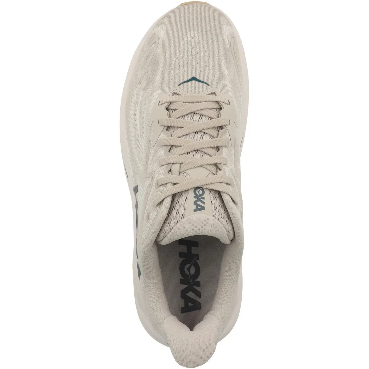 Кроссовки для бега Clifton 10 HOKA, светло-серый/розовый — фото 2