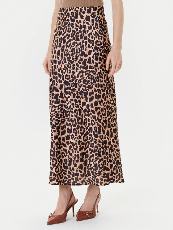 

Миди-юбка regular fit W5YD55 WF1T2 Guess, коричневый