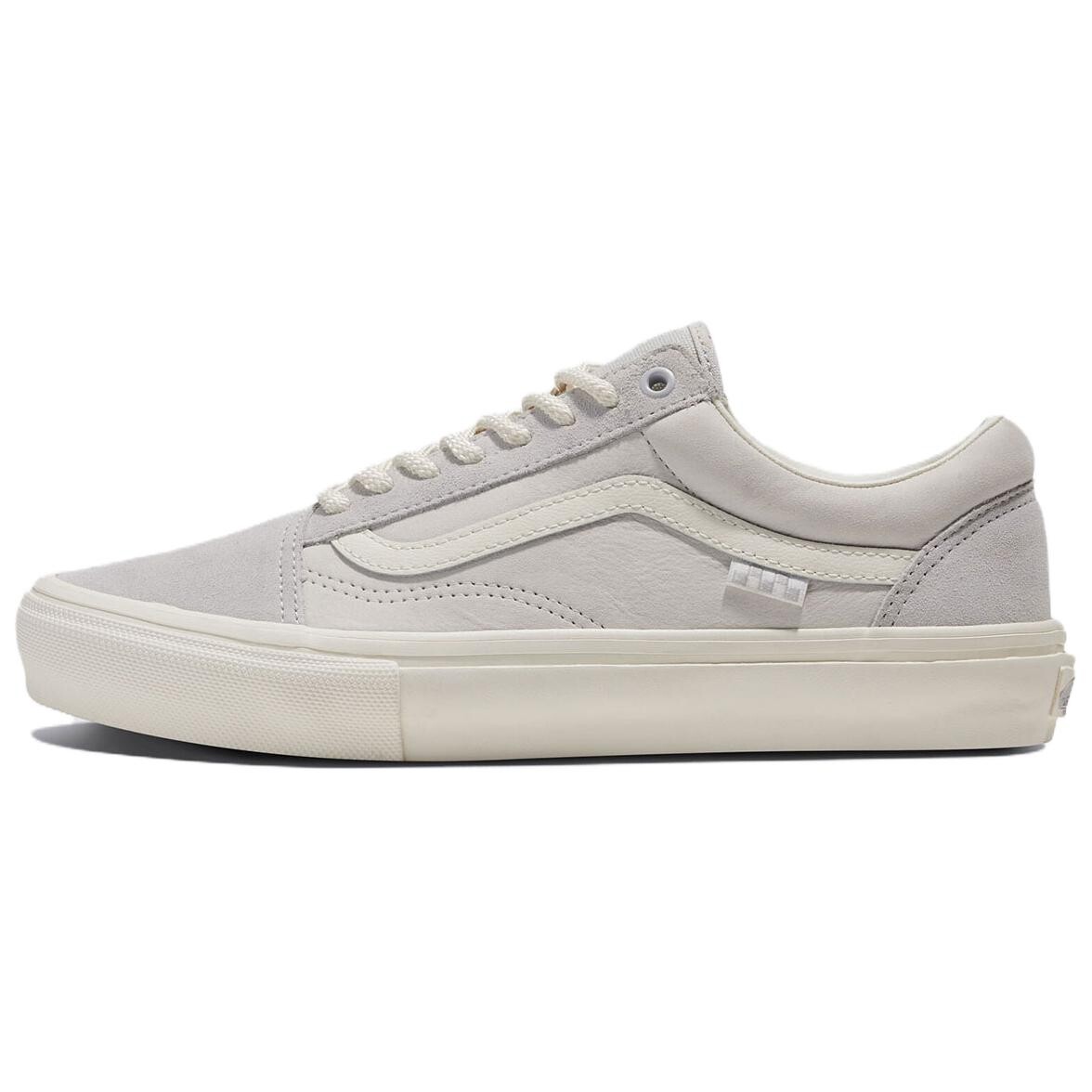 

Кроссовки Vans SKATE CLASSICS Skateboarding Shoes Unisex Low-top Gray / Marshmallow White, белый