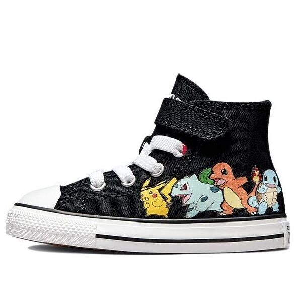 

Кроссовки pokemon x chuck taylor all star high td 'first partners' Converse, черный