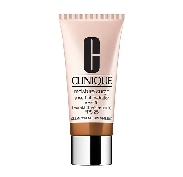 

Тональный увлажняющий крем для лица Moisture Surge Sheertint Hydrator Spf25 Clinique, цвет medium deep