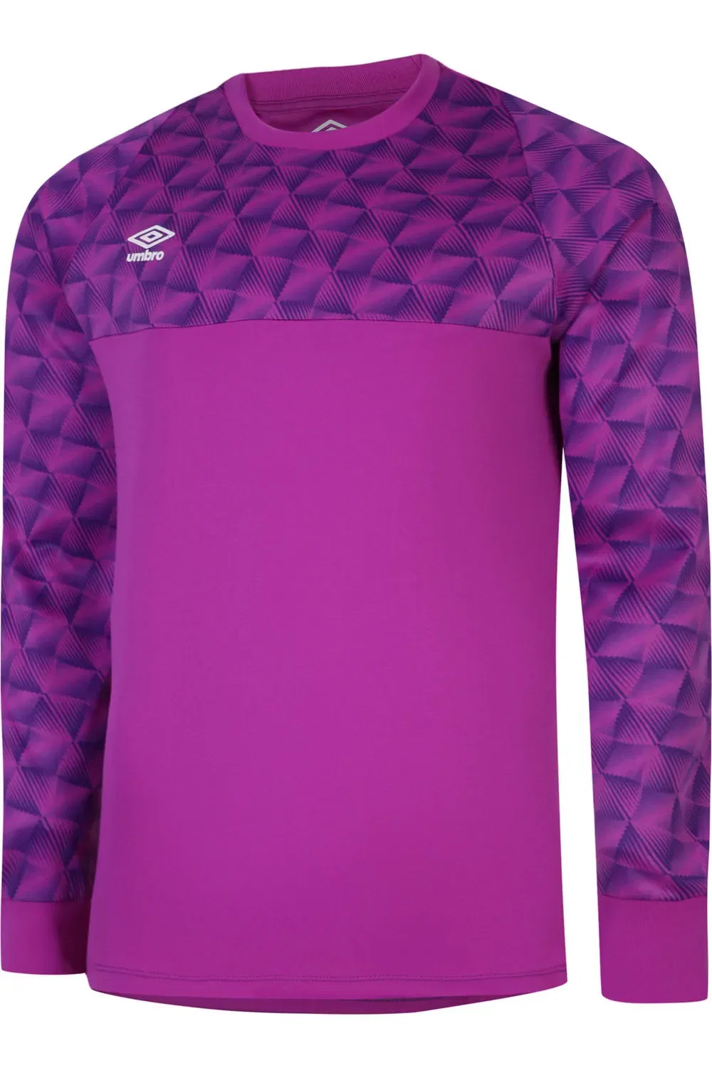 Футболка детская лонгслив Umbro, фиолетовый