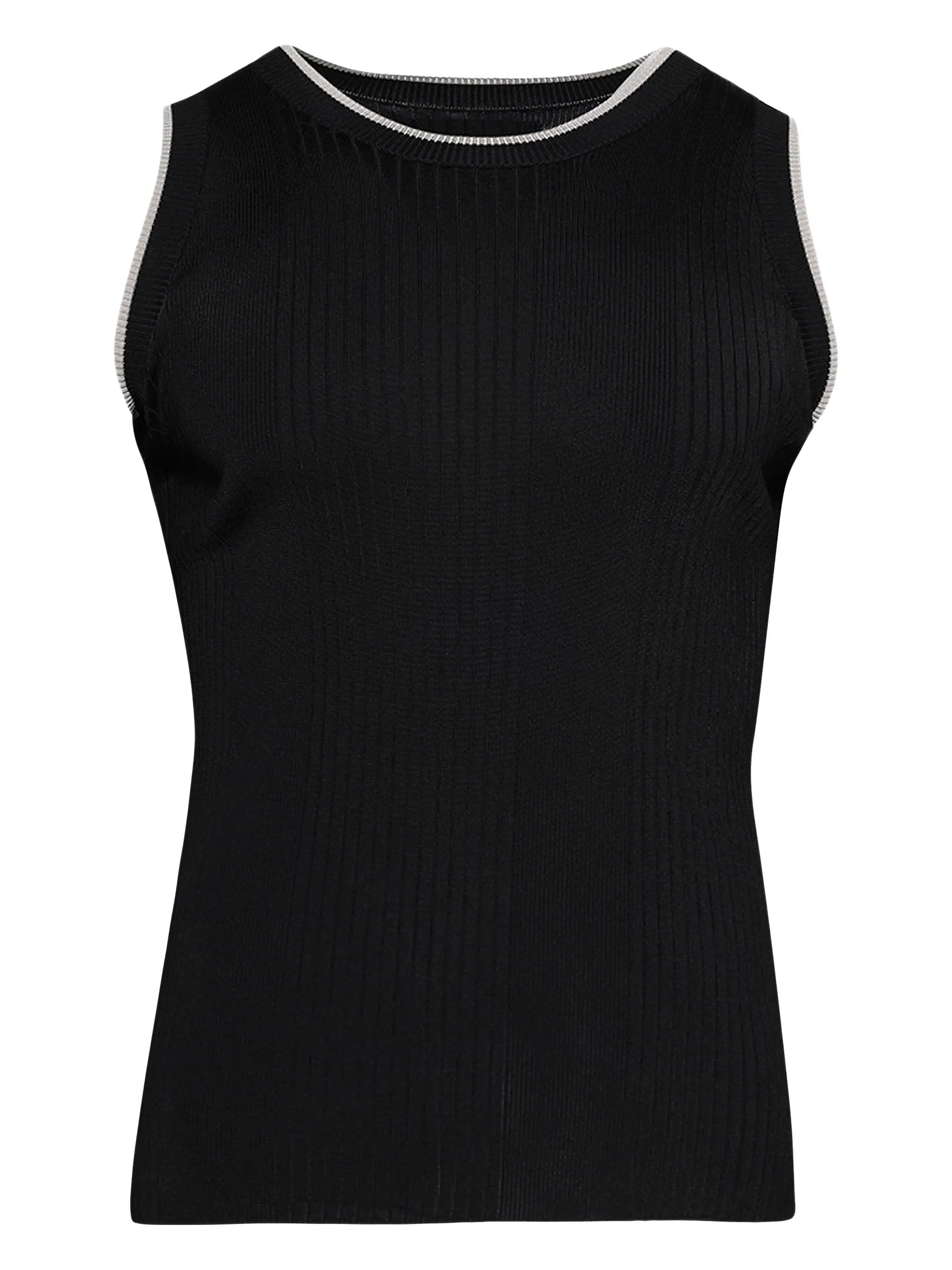 

Топ в рубчик Amiri, черный