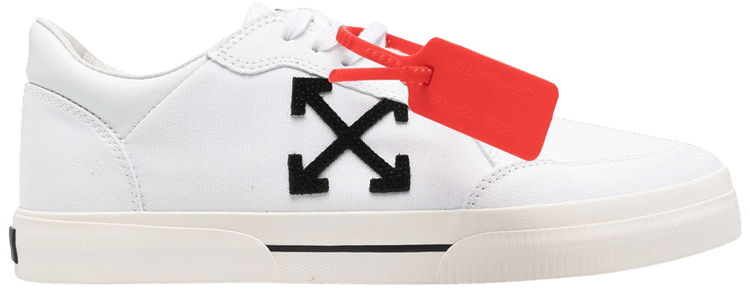 

Кроссовки Off-White New Low Vulcanized 'White Black' 2024, белый