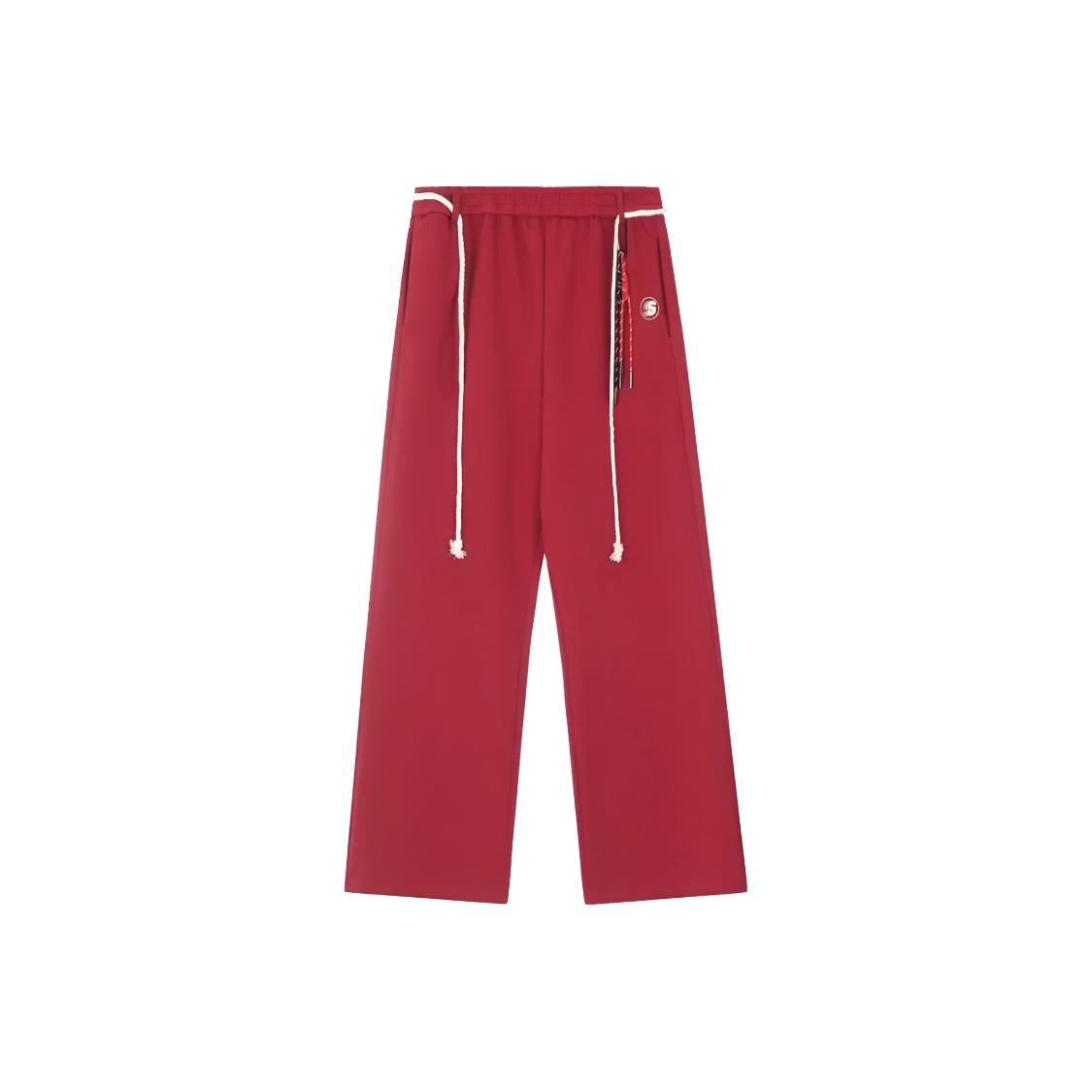 

Повседневные брюки Unisex Moderate Straight Fit ZIAREL, burgundy