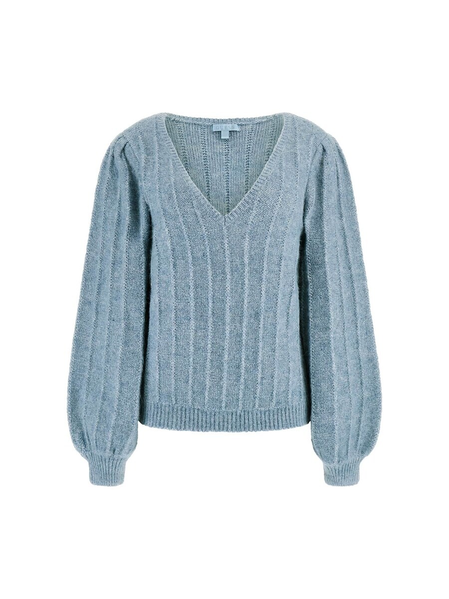 

Тонкий вязаный свитер GUESS Sweater, синий