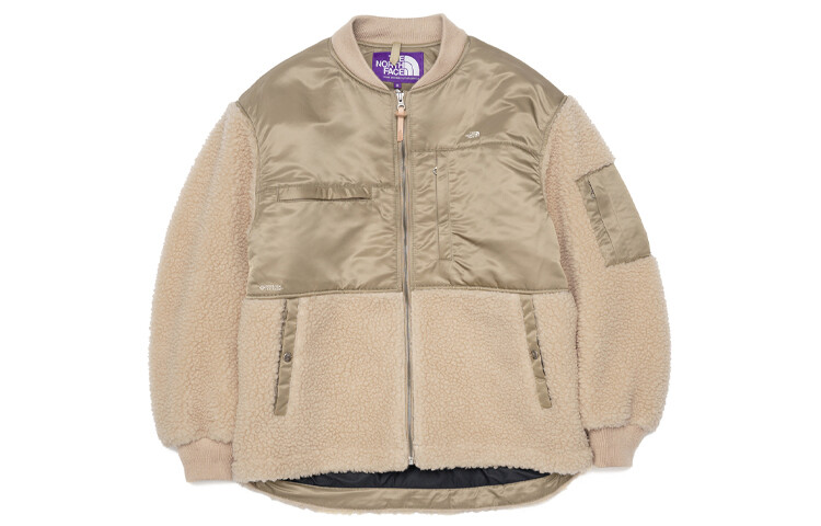 

Флисовая куртка унисекс бежевого цвета The North Face Purple Label