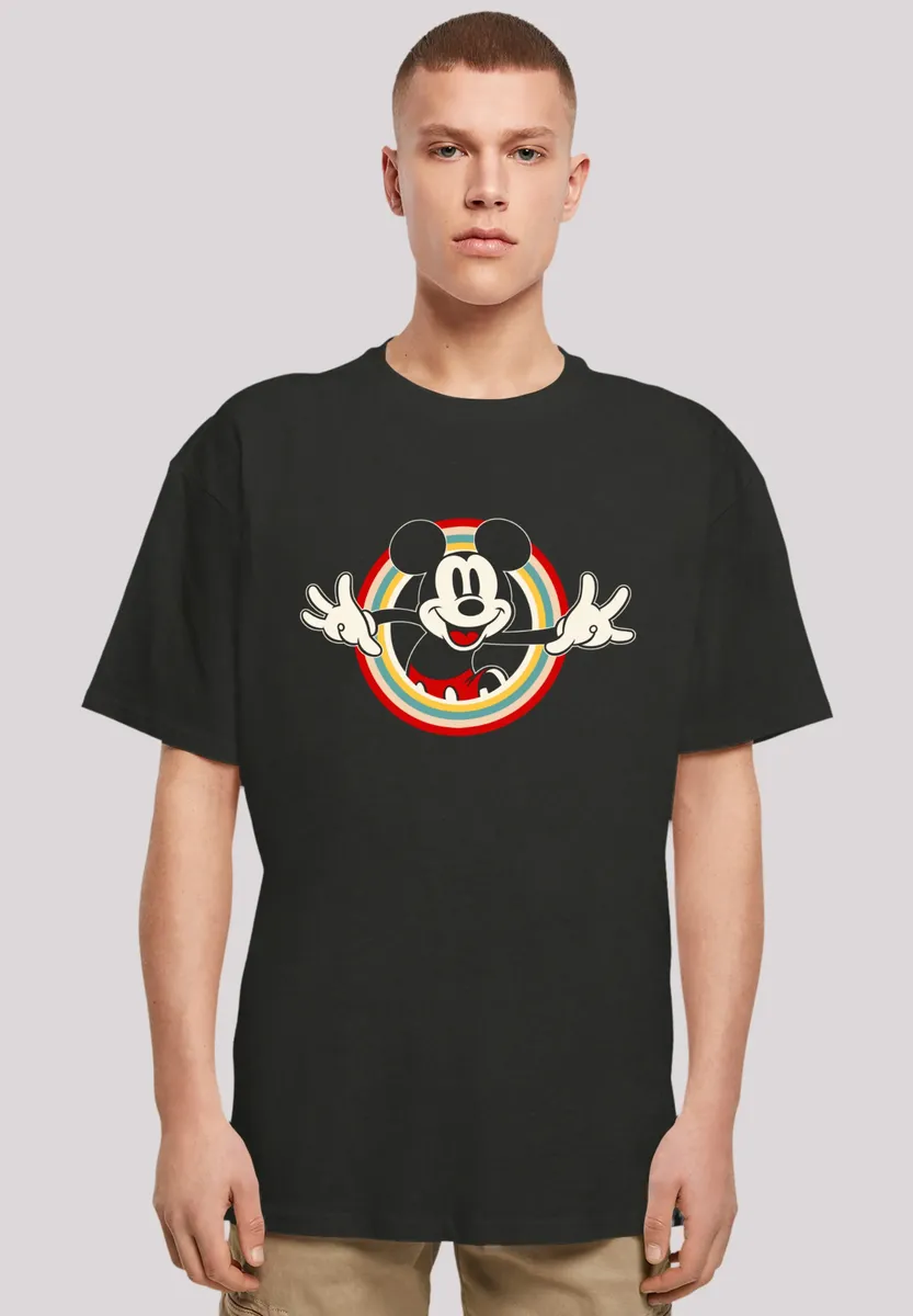 

F4NT4STIC Футболка "Disney Mickey Mouse Hello", премиум качество, черный