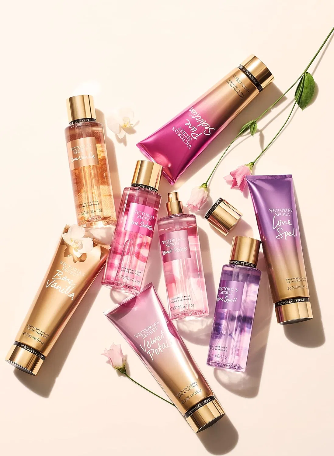 Набор лосьон и спрей Victoria's Secret Love Spell 236мл и 250мл — фото 3