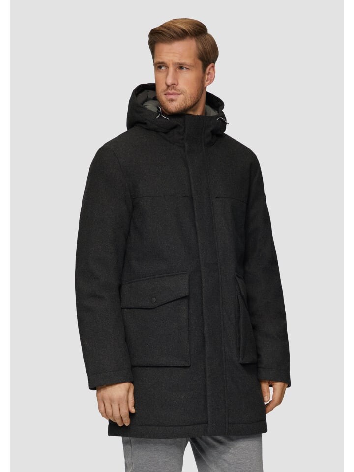 

Переходная куртка s.Oliver BLACK LABEL Outdoor-Jacke langarm, серый