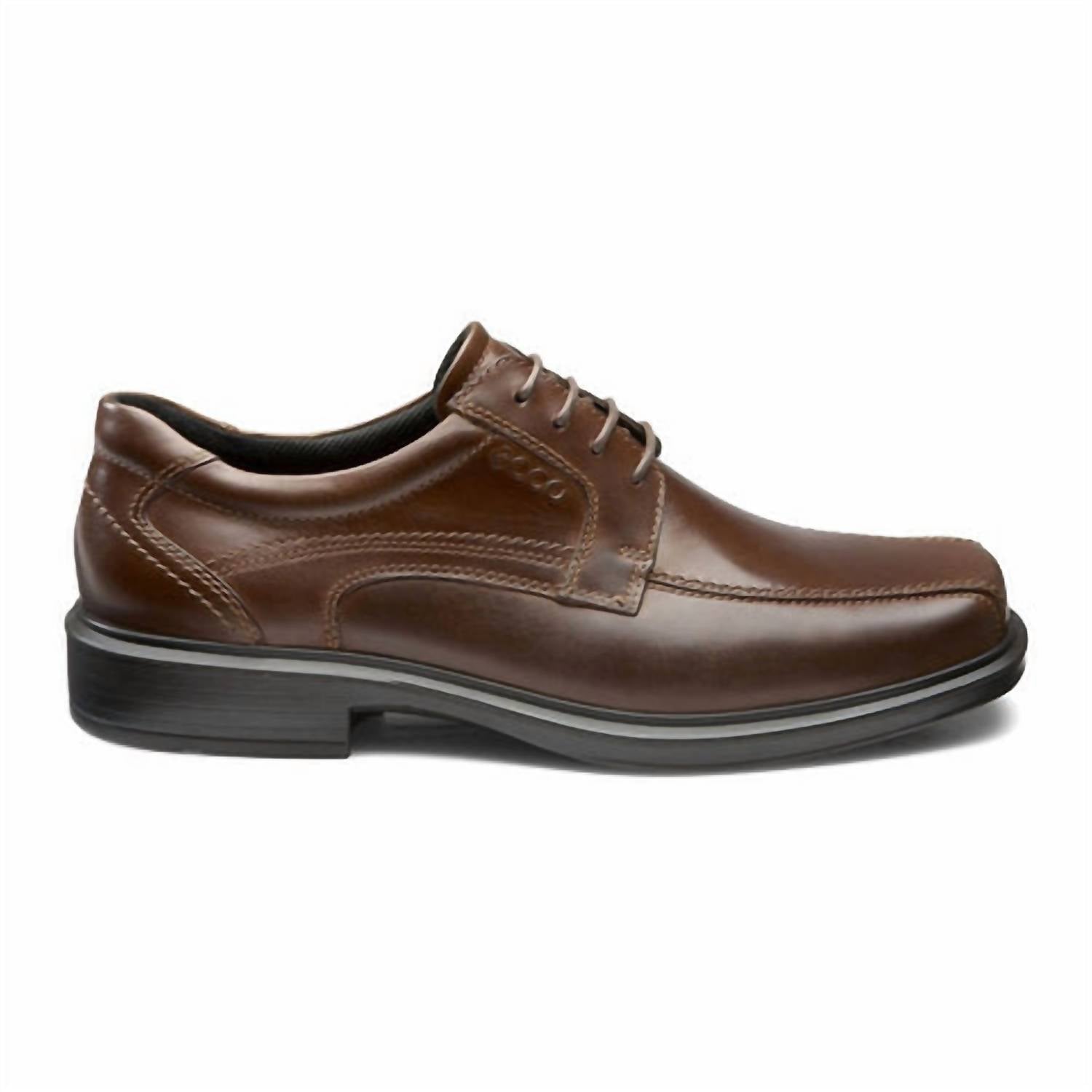 

Мужские туфли Helsinki Bike Toe Lace Dress Shoes в цвете Cacao Brown ECCO