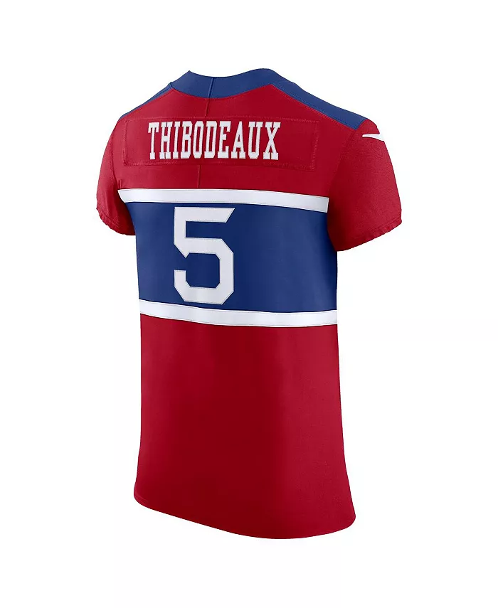 Мужская альтернативная игровая футболка New York Giants Vapor F.U.S.E. Elite игрока Kayvon Thibodeaux в цвете Century Red Nike — фото 3