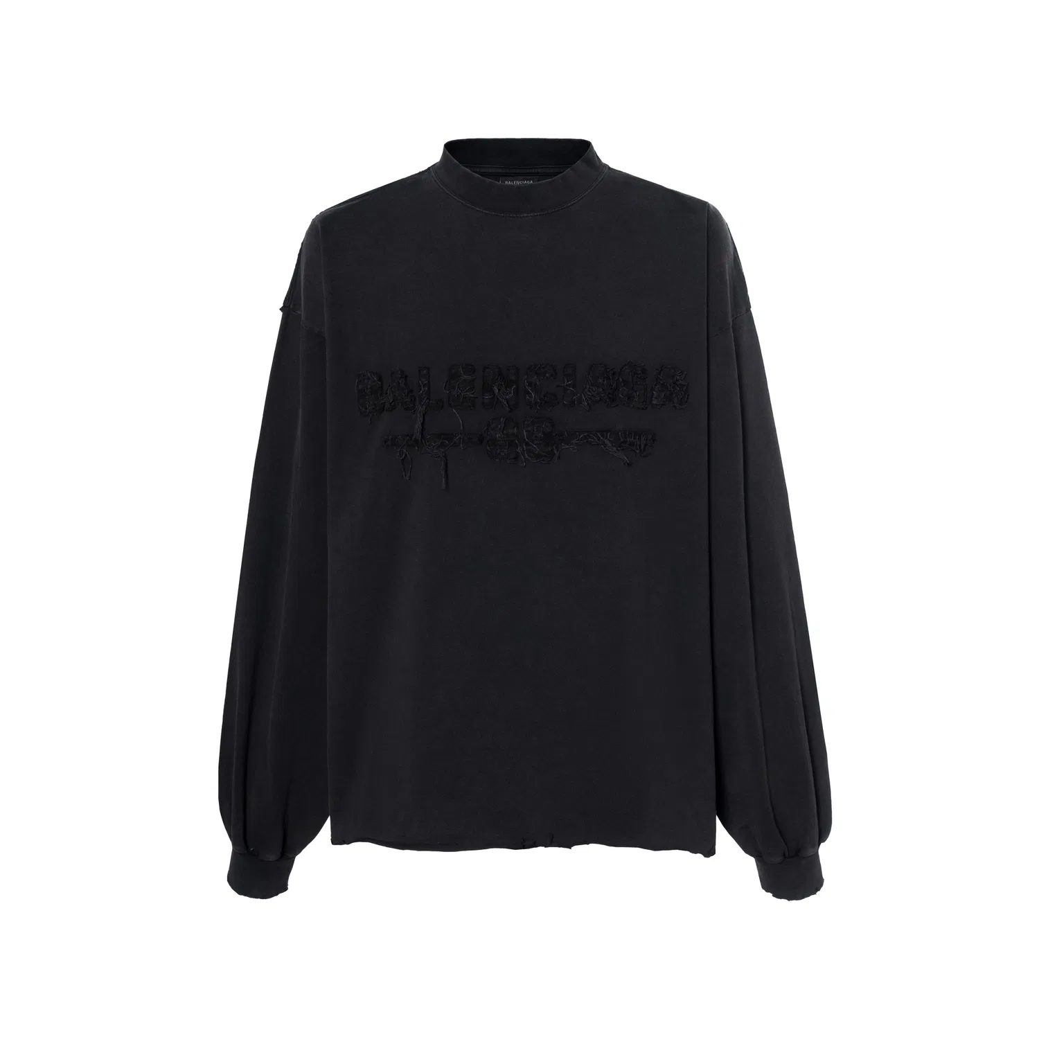 Футболка SS25 regular fit унисекс dark gray Balenciaga