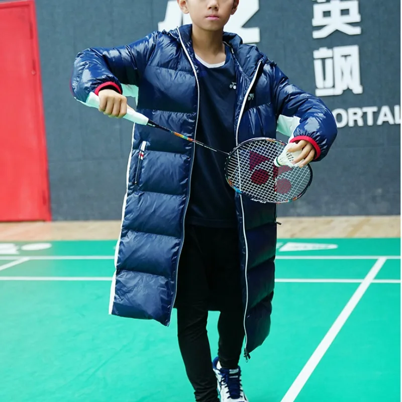 YONEX Пуховик Navy Blue для подростков — фото 4