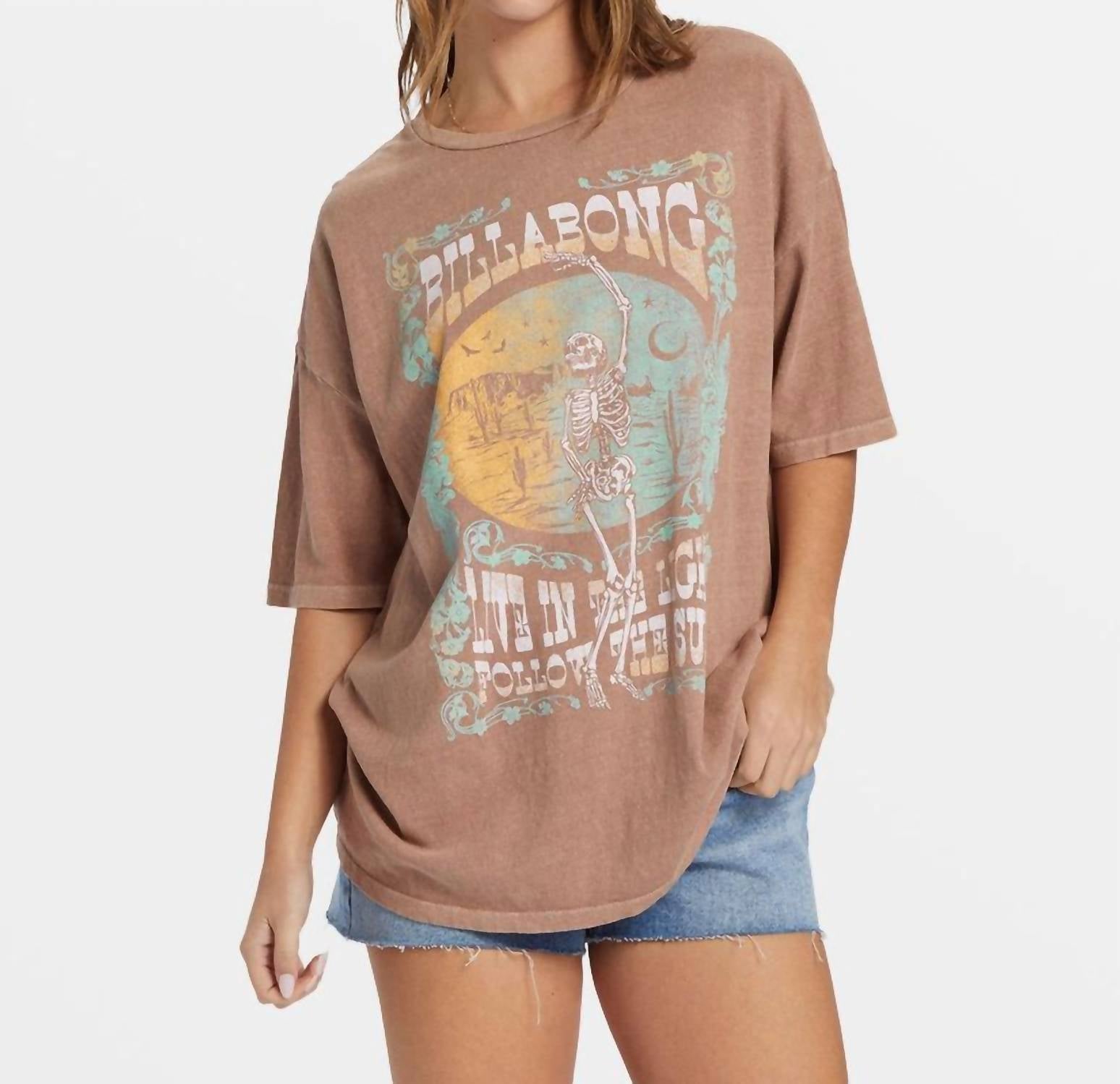 

Футболка «Walk With Me» цвета Sweet Earth Billabong