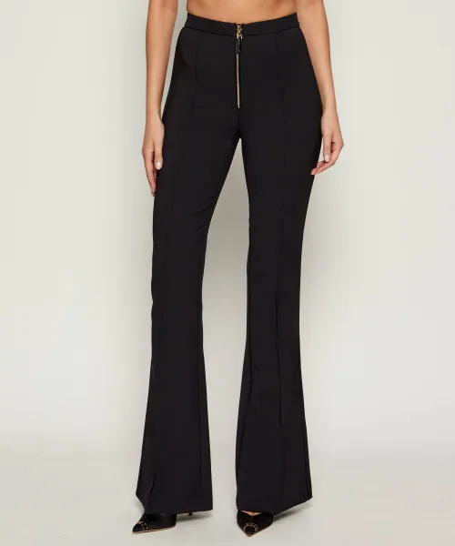 

Брюки Flare fit Elisabetta Franchi, черный