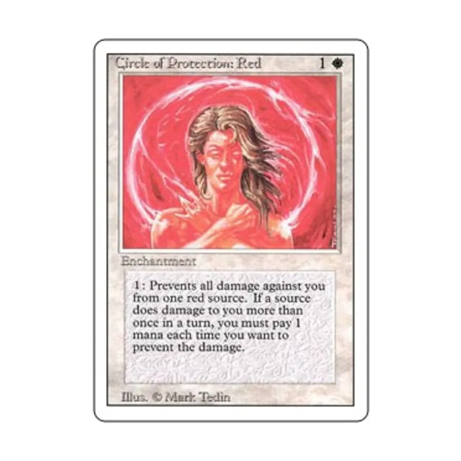 

CCG Круг защиты: Красный (С), MTG - 3rd Edition (Revised)