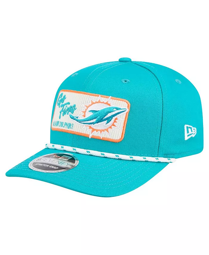 

Мужская кепка Aqua Miami Dolphins Chant 9SEVENTY Stretch-Snap New Era