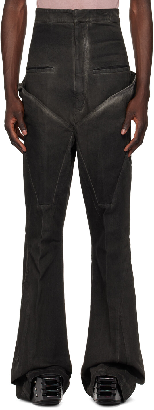 

Серые джинсы Lido Dirt Bolan Rick Owens