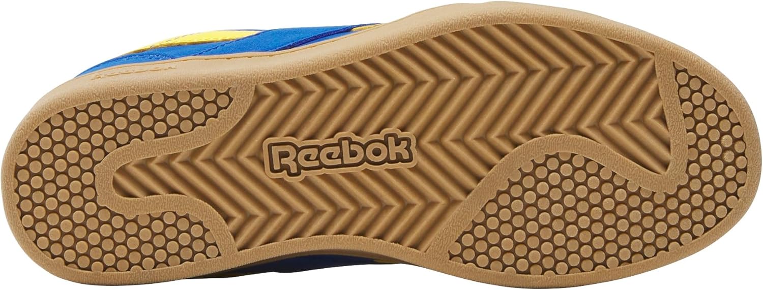 Кроссовки Reebok Unisex-Child Kid's Classic Nylon, синий/желтый — фото 4