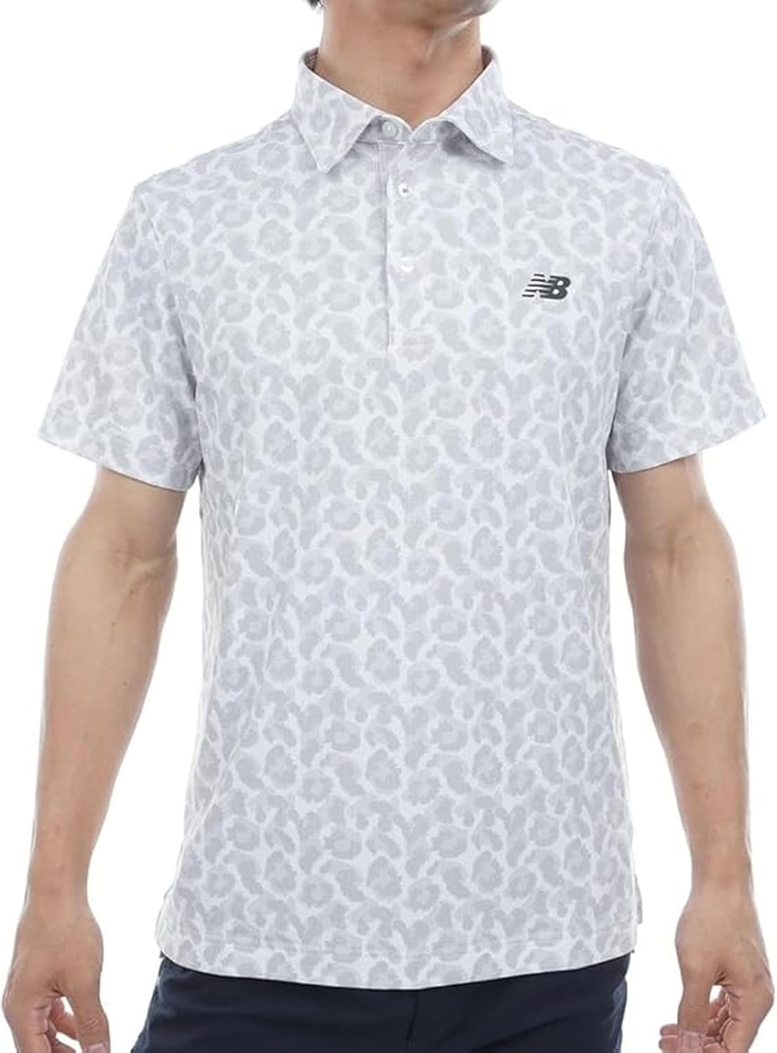 

Мужская рубашка-поло для гольфа New Balance 012-5168011 (влагоотводящая, быстросохнущая, приятная на ощупь), белый