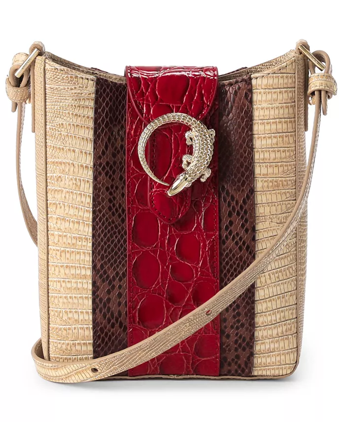 

Сумка кросс-боди Marley Multi Westlake из кожи Brahmin, мультиколор
