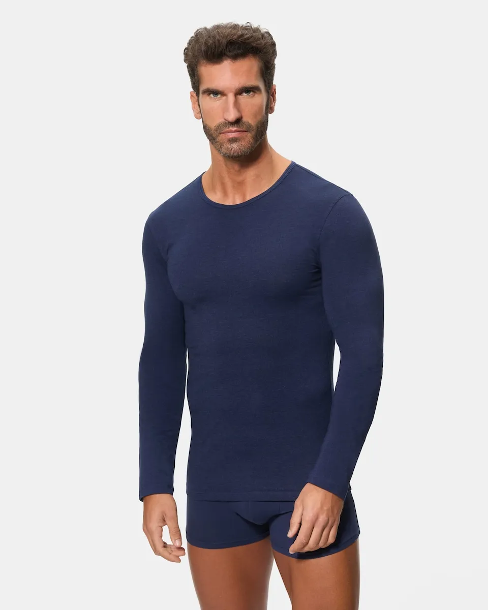 

Термобелье для мужчин с длинным рукавом Abanderado, темно-синий