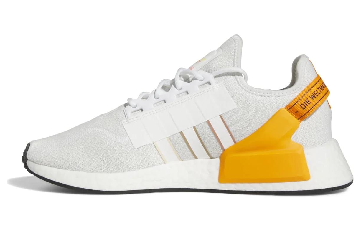 

Adidas NMD_R1 V2 'Белый Ярко-Оранжевый' Adidas Originals, Серый Желтый