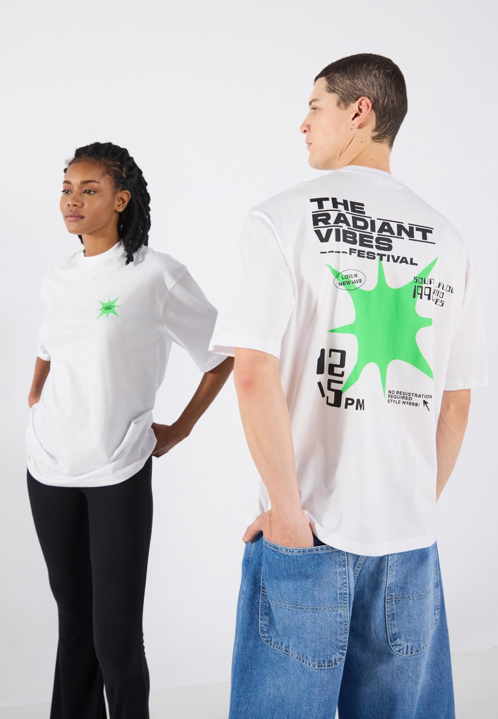 

Футболка с принтом UNISEX YOURTURN, белый