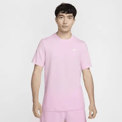 

Футболка Nike Sportswear Club, цвет Pink Foam