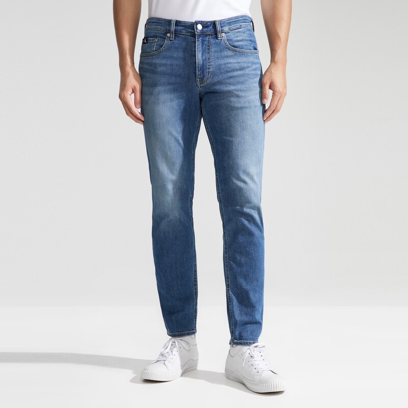 

Джинсы мужские Calvin Klein Jeans зауженные, светло - синий