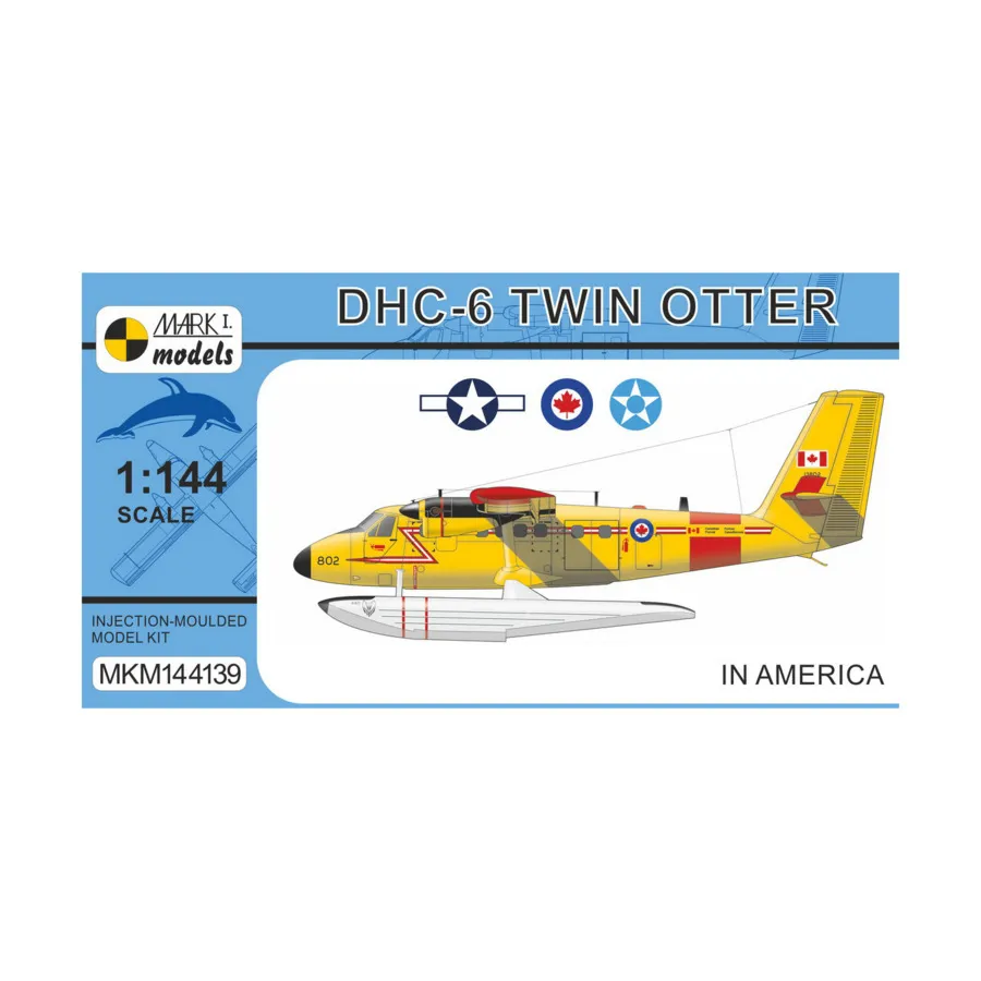 

DHC6 Twin Otter в Америке Самолет, Aircraft Models (1:144) (Mark I Models)