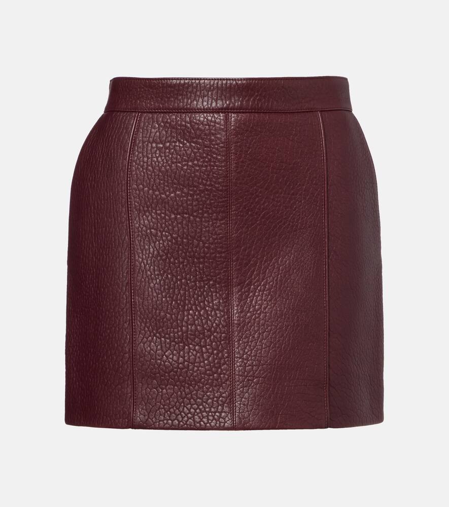 

Кожаная мини-юбка Chloé, Full Violine