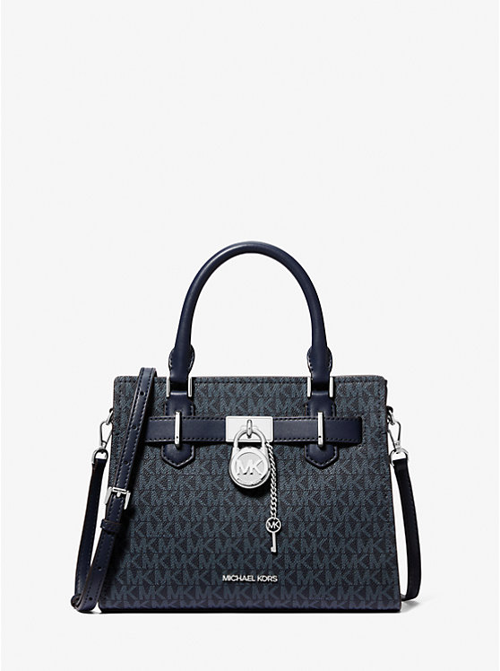 

Маленькая сумка с фирменным логотипом Hamilton Michael Kors, синий