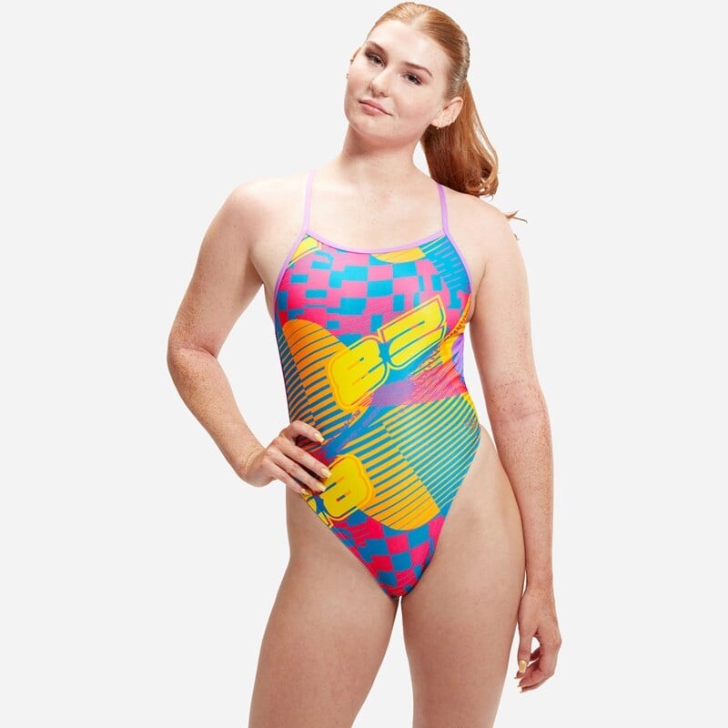 

Женский купальник allover digital Speedo, мультиколор