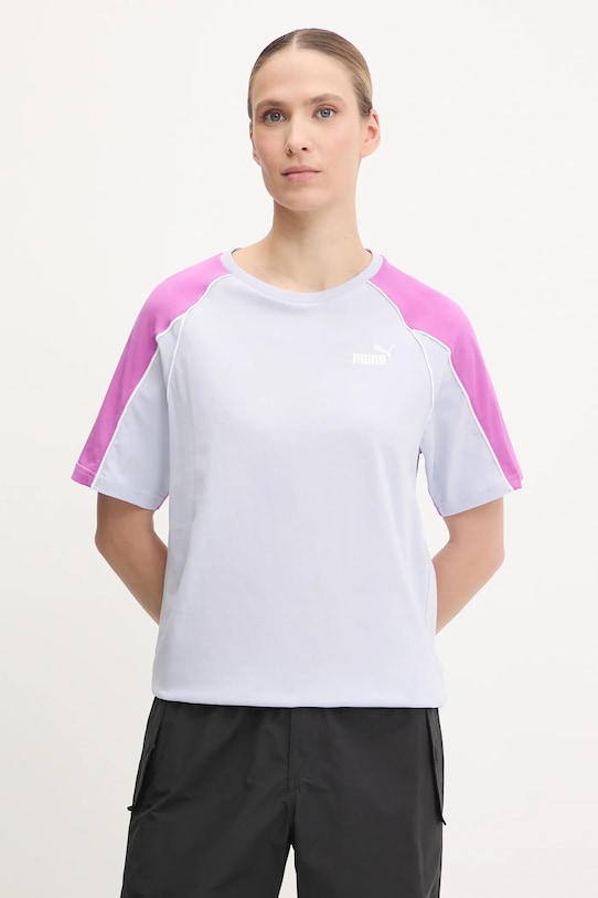 

Хлопковая футболка Puma, синий