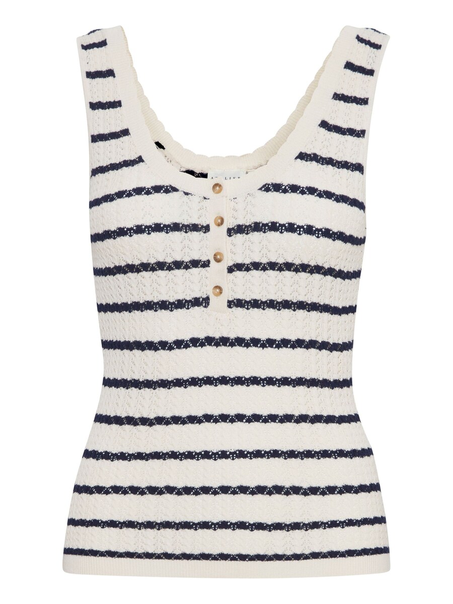 

Топ Atelier Rêve Fanto, цвет Beige/Navy