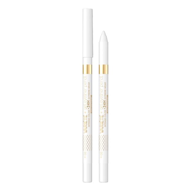 

Водостойкая подводка для глаз Variete Gel Eveline, цвет 08 white