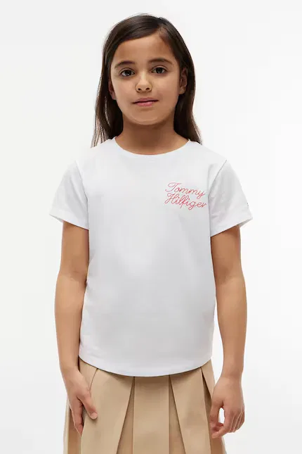 Футболка с коротким рукавом Tommy Hilfiger, белый