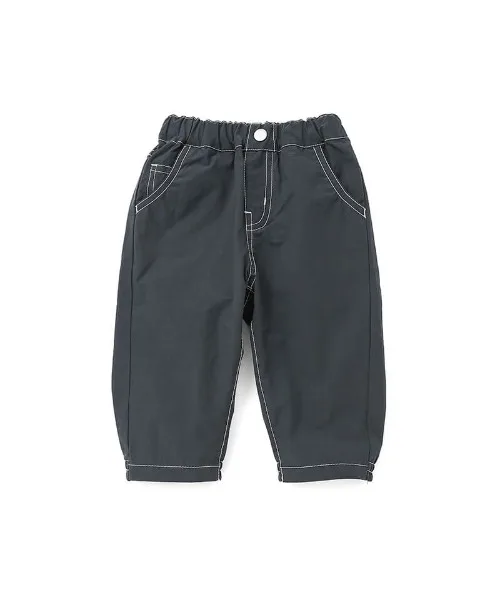 Детские штаны 7/10 длины зауженные n.o.u.s 7-bunjo tapered pants тёмно-серые — фото 2