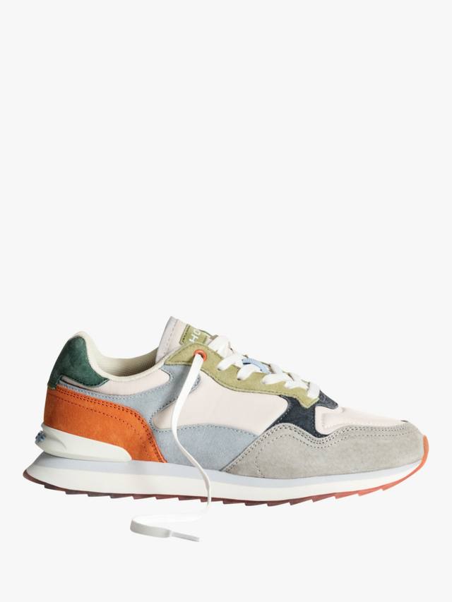 Кроссовки kingston из замши в цветном блоке HOFF, цвет Beige/Multi