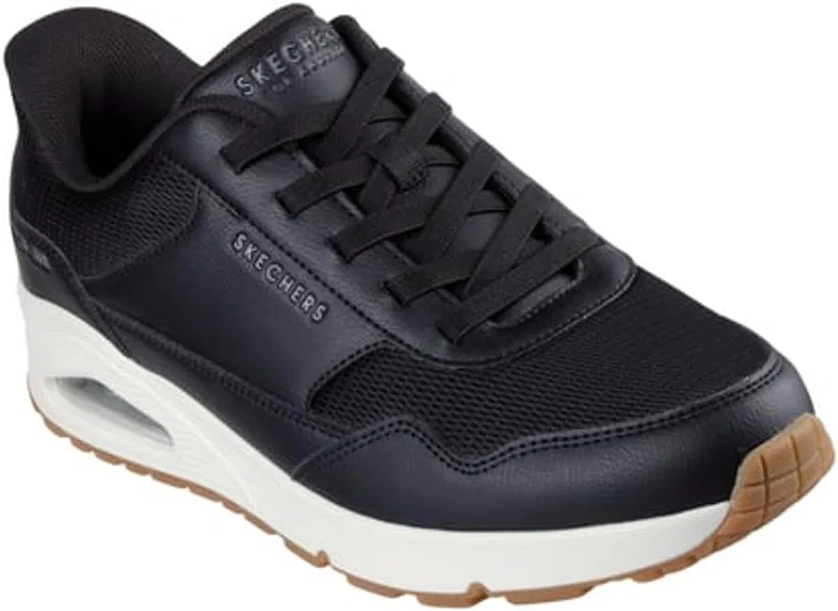 Мужские кроссовки Skechers UNO Banksia Hands Free Slip-in Trainers, Black