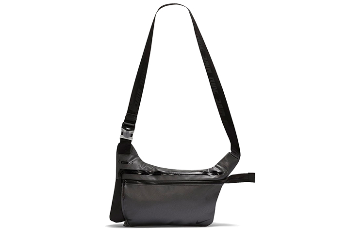 

Нейлоновая сумка через плечо унисекс серый с шипами Nike, Grain Gray