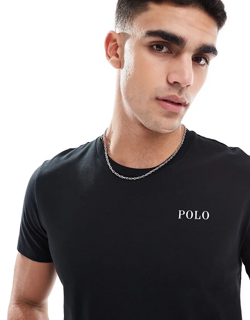 

Polo Ralph Lauren – Футболка Lounge черного цвета